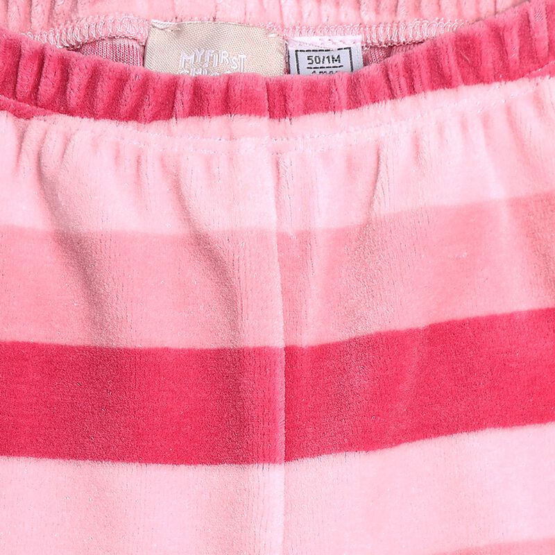Girls Medium Pink Smock with Legging Set image number null